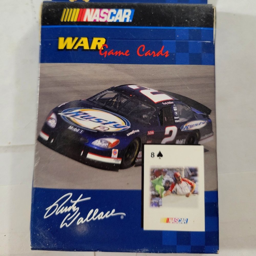 NASCAR War Game Cards - Rusty Wallace   -- ITEM #454a